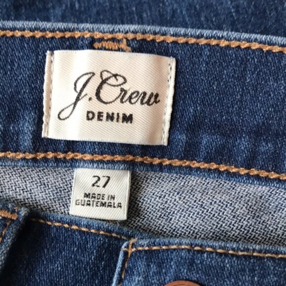 J.Crew Denim Vintage Straight Jeans Size 27 - Picture 9 of 11